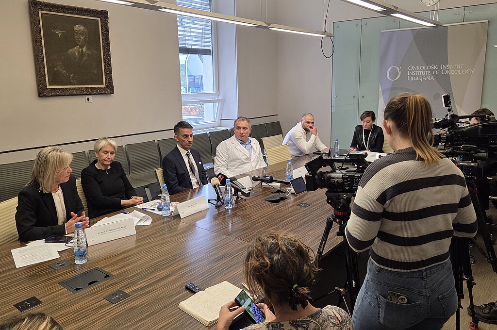 Novinarska konferenca ob otvoritvi Oddelka za klinično prehrano in odpoved prebavil
